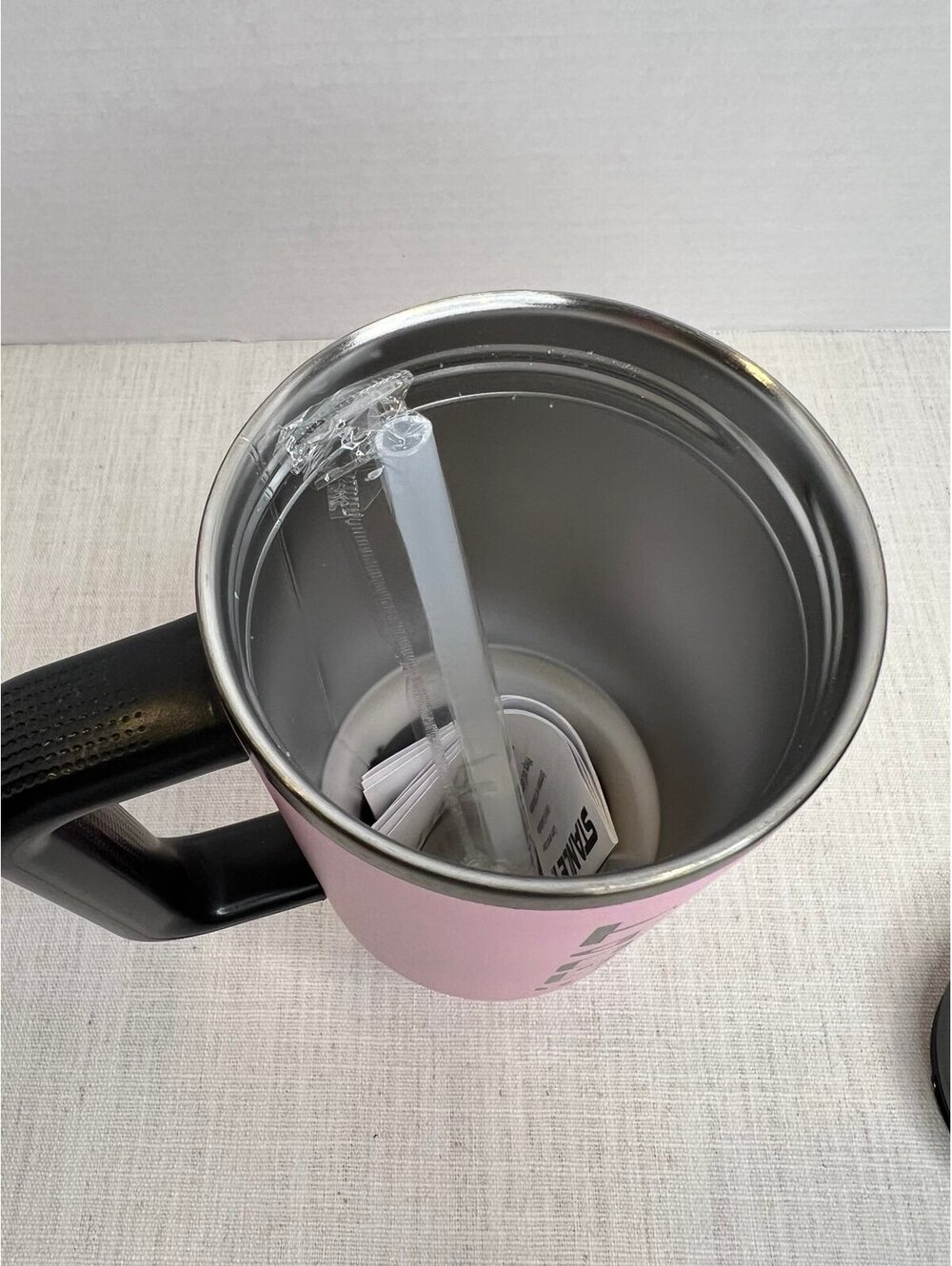 Stanley Messi Pink Tumbler 40 oz - Picture 5 of 5